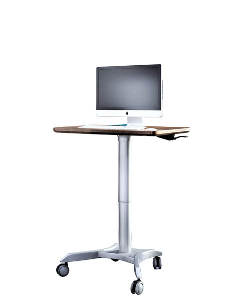 Pneumatic adjustable deals height laptop desk